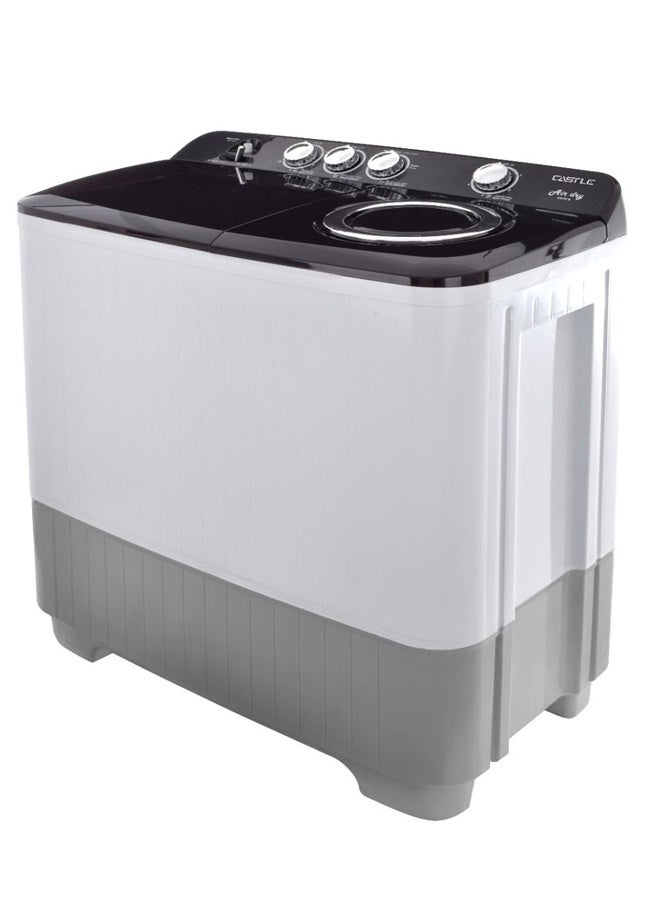 كاسل كاسيل غسالة حوضين 12 كيلو - WMH1220-BK - Image 2